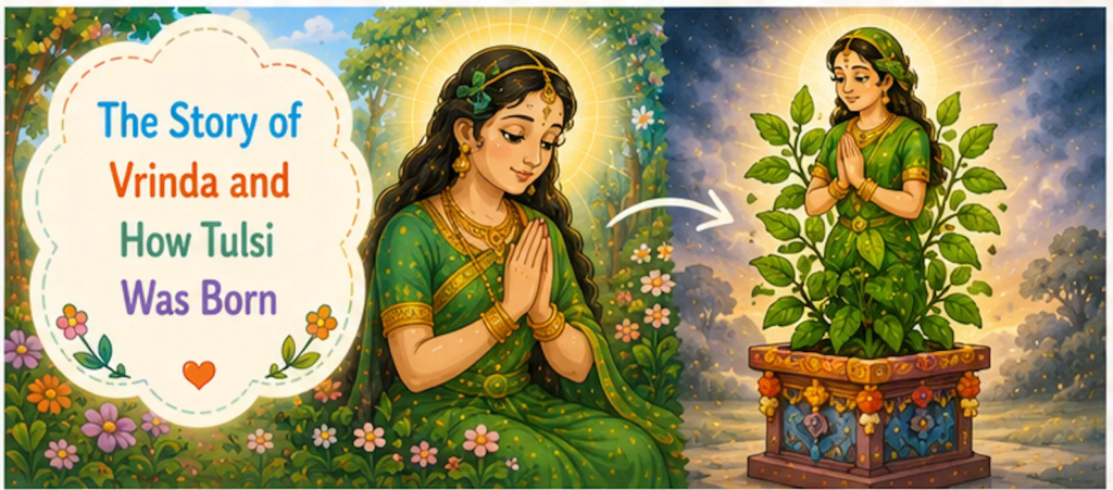 - Tulsi and Krishna Story in English 