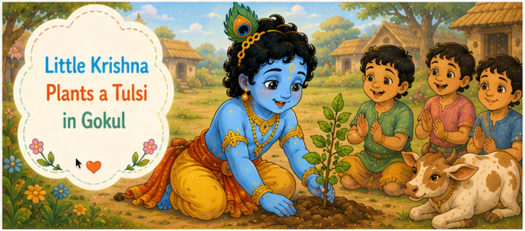 - Tulsi and Krishna Story in English 
