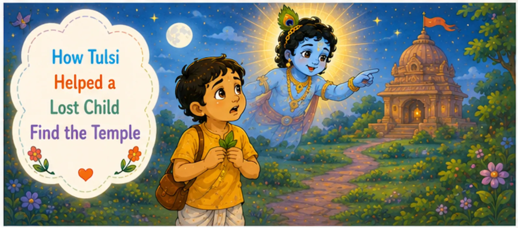 - Tulsi and Krishna Story in English 