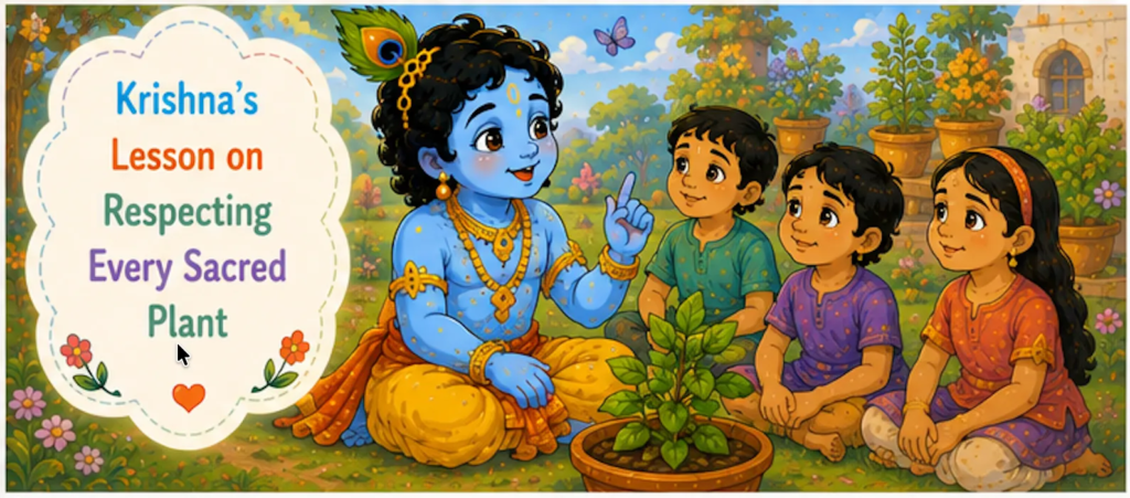 - Tulsi and Krishna Story in English 