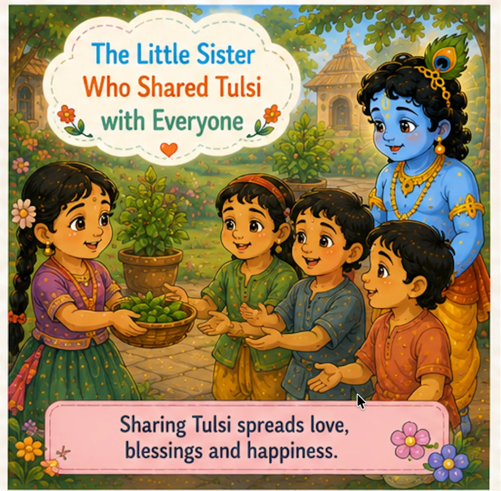 - Tulsi and Krishna Story in English 