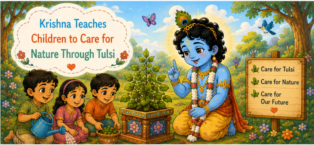 - Tulsi and Krishna Story in English 
