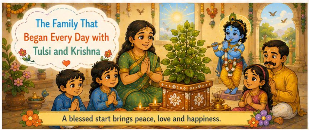 - Tulsi and Krishna Story in English 