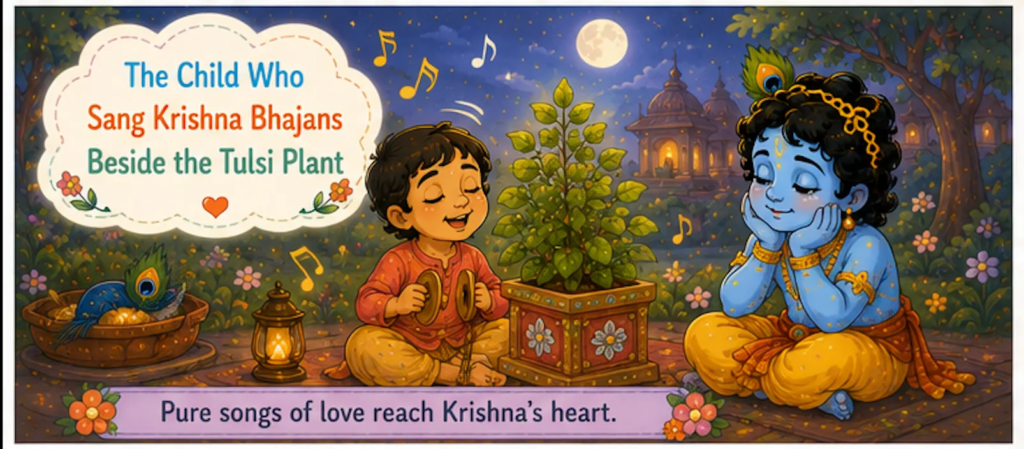 - Tulsi and Krishna Story in English 