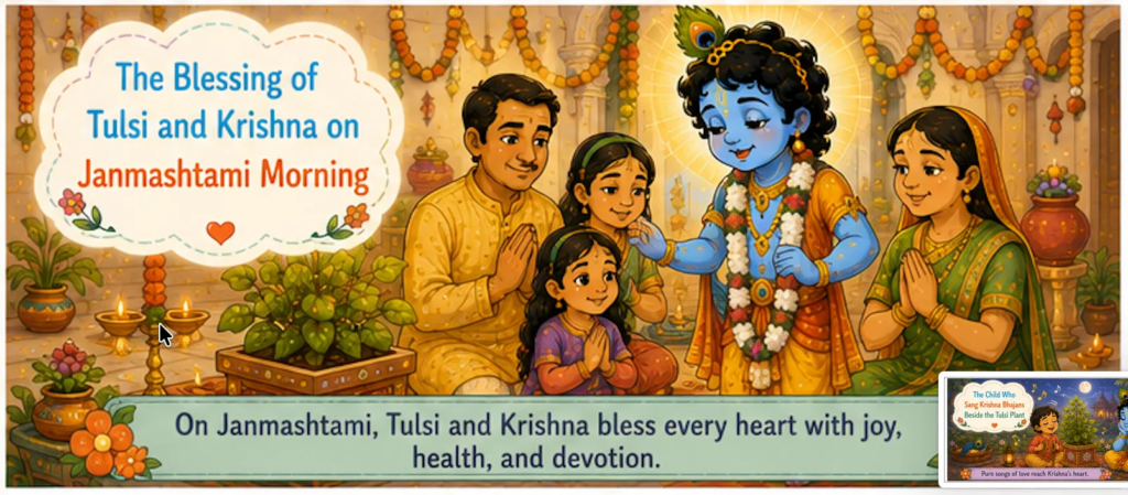 - Tulsi and Krishna Story in English 