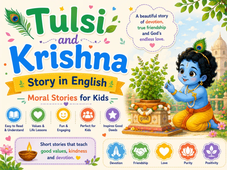 Tulsi and Krishna Story in English