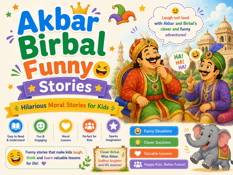 Best Akbar Birbal Funny Stories for Kids with Moral