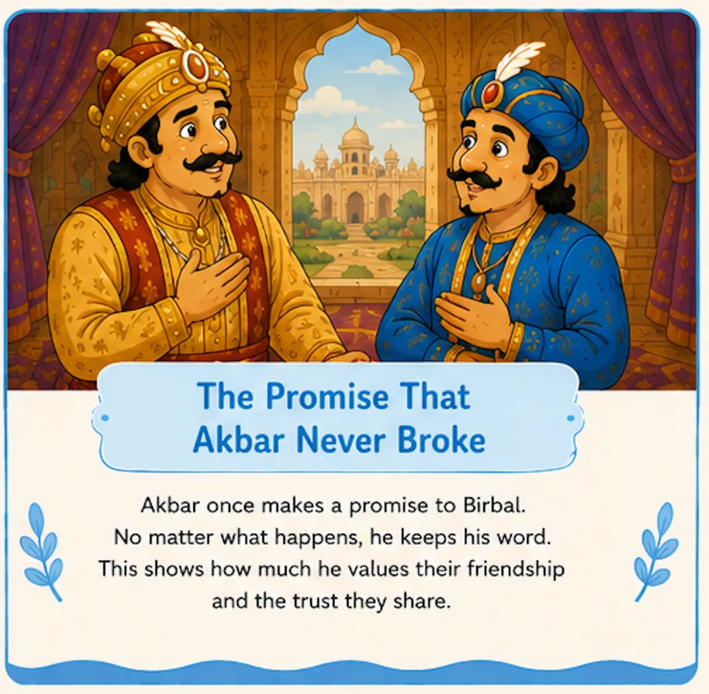 The Promise That Akbar Never Broke - Akbar and Birbal Friendship Story for Kids