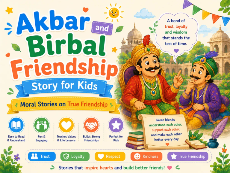 Akbar and Birbal Friendship Story for Kids
