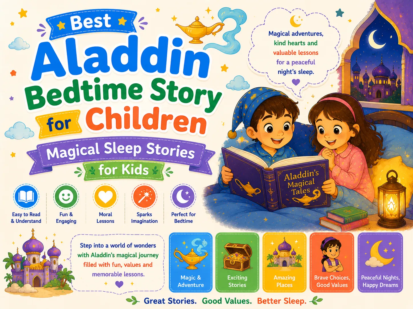 Best Aladdin Bedtime Story for Children
