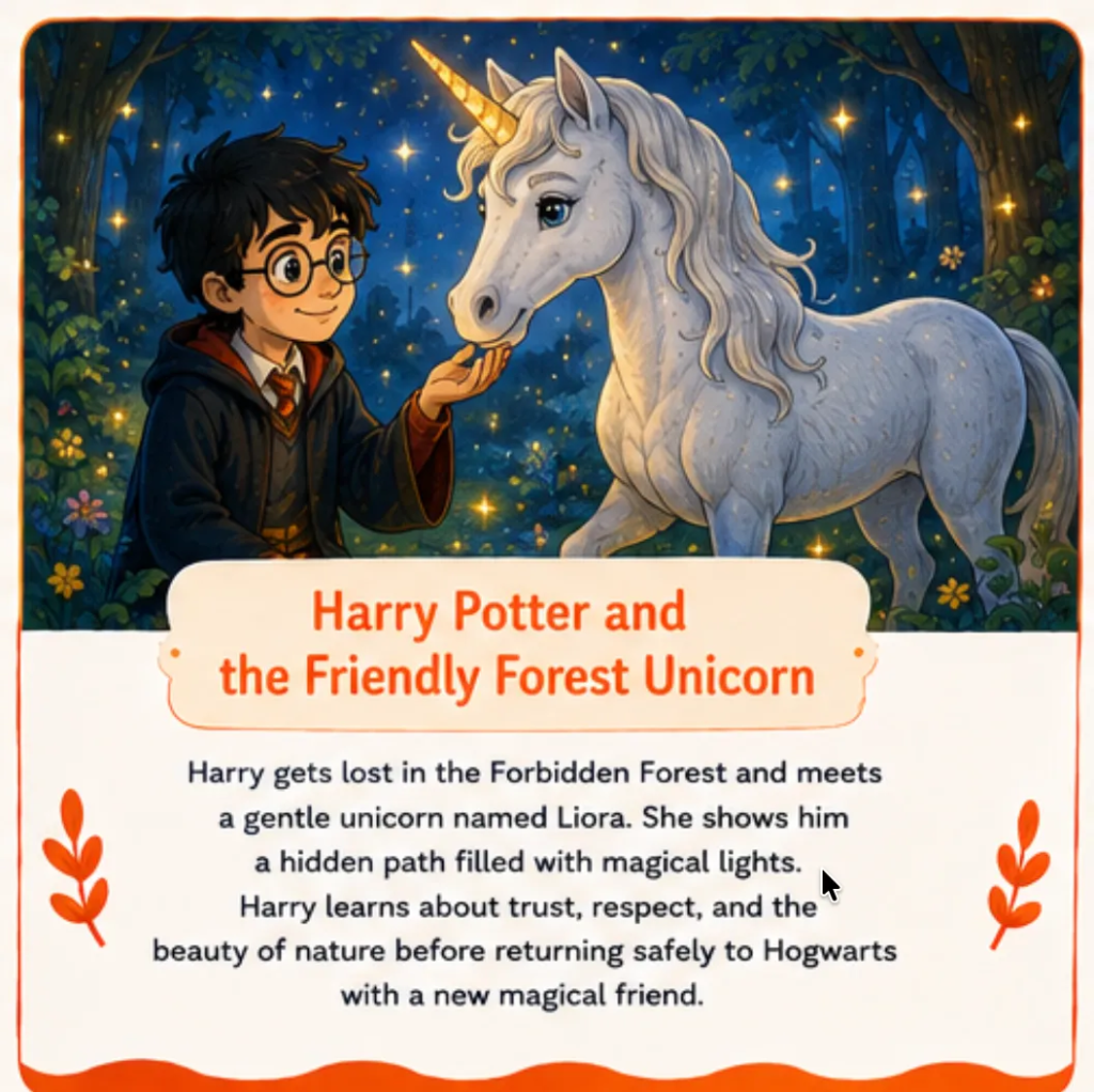 Harry Potter and the Friendly Forest Unicorn - Harry Potter Bedtime Story for Kids