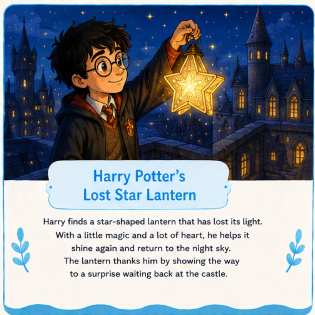Harry Potter's Lost Star Lantern - Harry Potter Bedtime Story for Kids