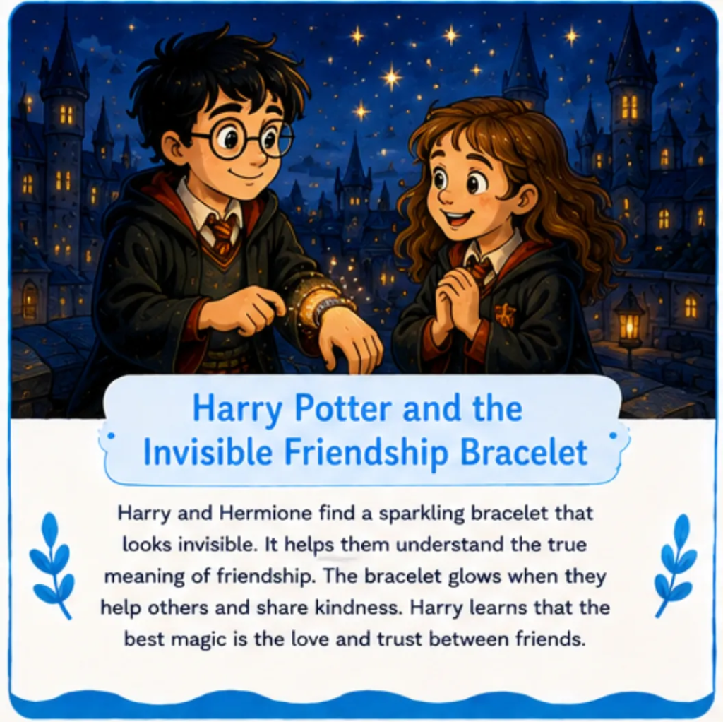 Harry Potter and the Invisible Friendship Bracelet - Harry Potter Bedtime Story for Kids