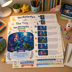 Printable Story Learning Pack for Kids