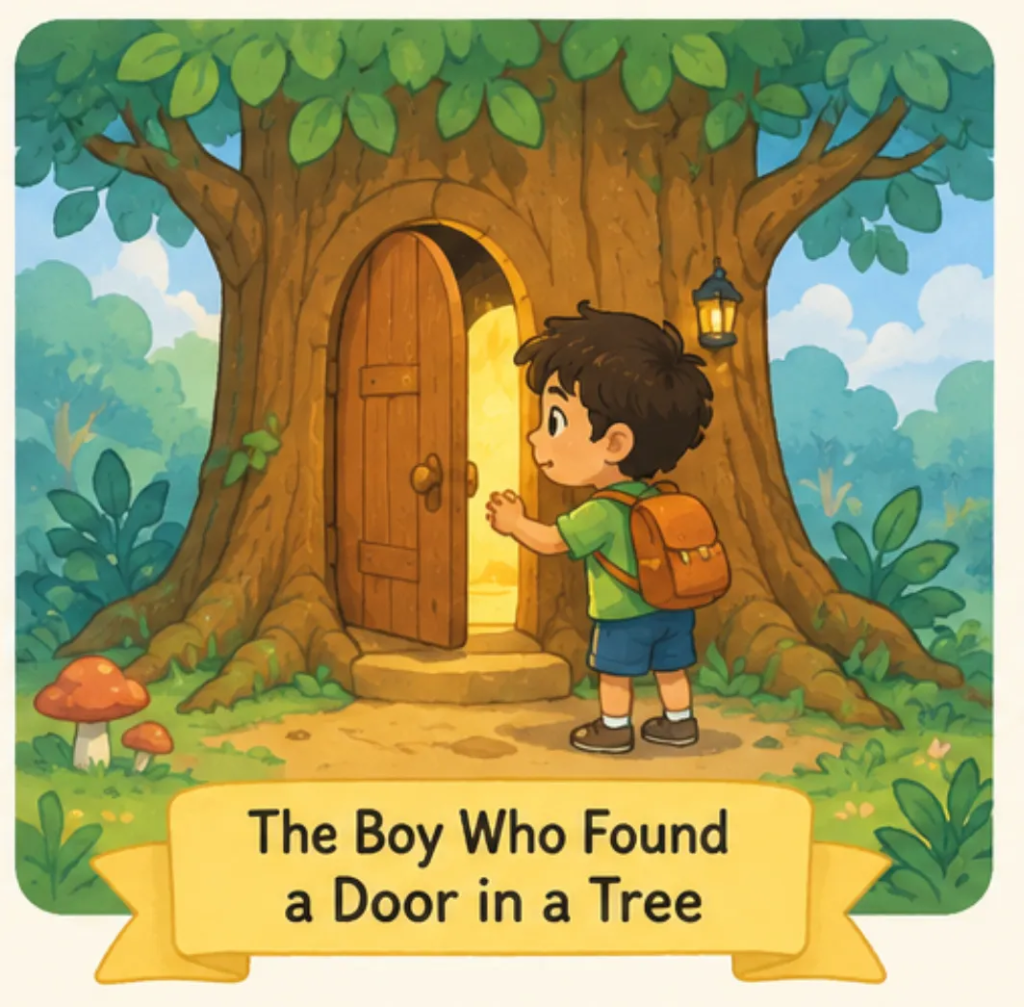  The Boy Who Found a Door in a Tree - Short Stories for Kids With Pictures