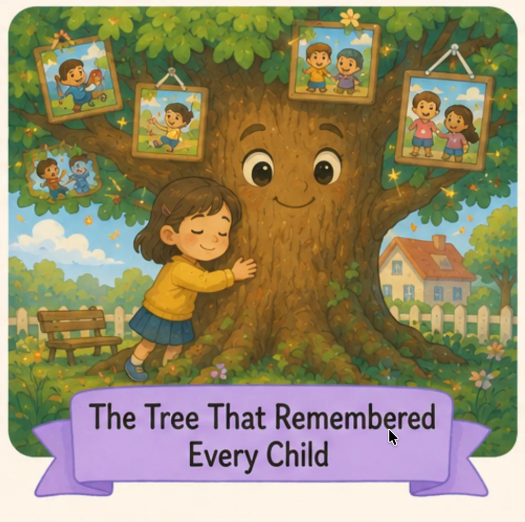 The Tree That Remembered Every Child  - Short Stories for Kids With Pictures