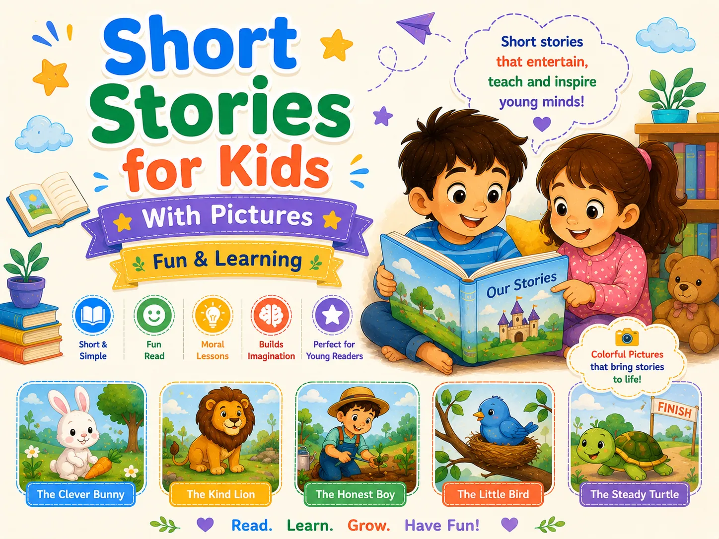 Short Stories for Kids With Pictures