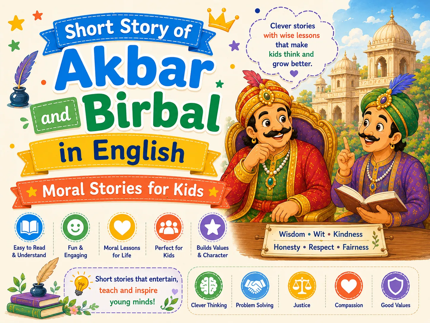 Short Story of Akbar and Birbal in English