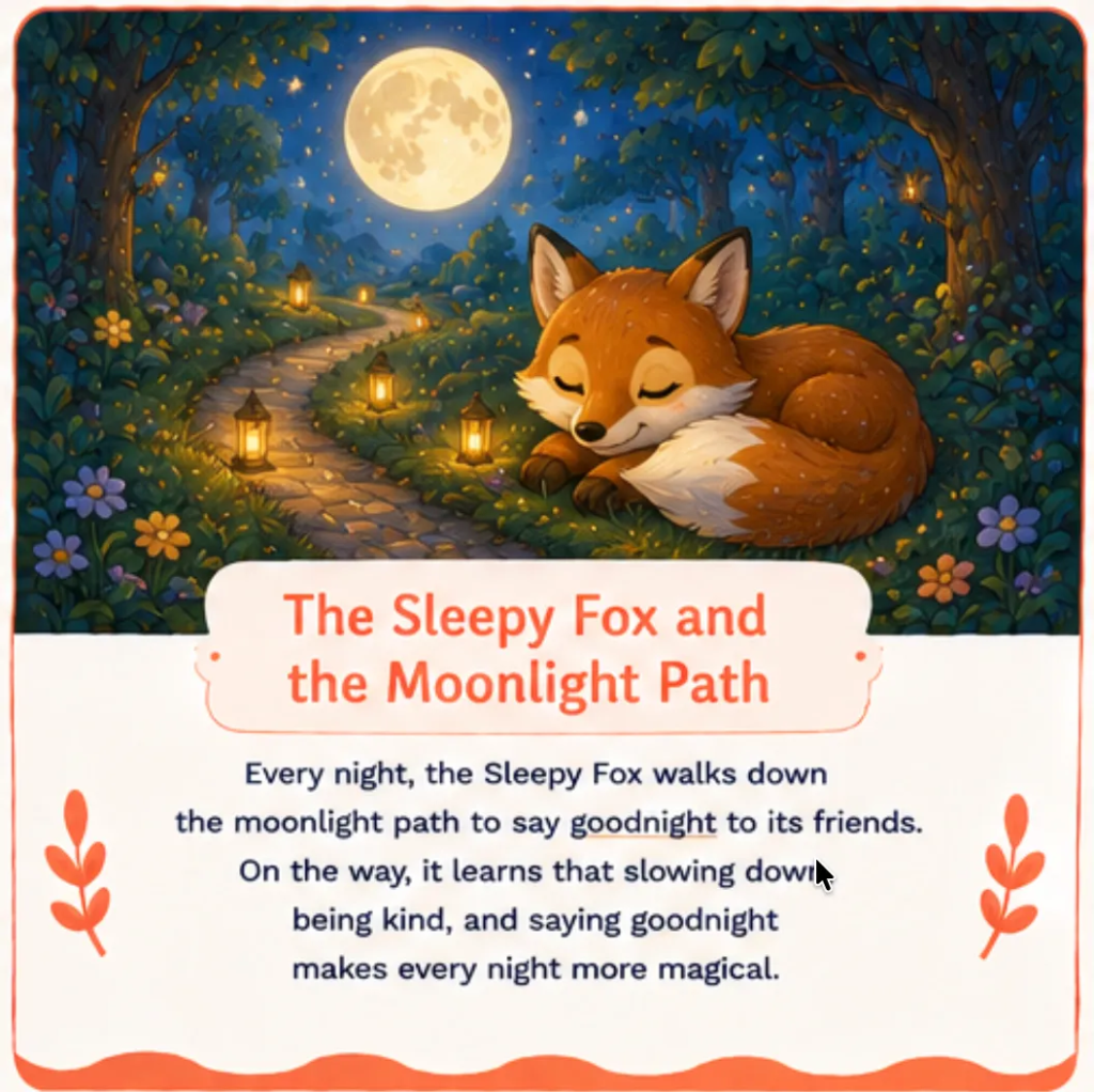 - Short Children's Bedtime Stories