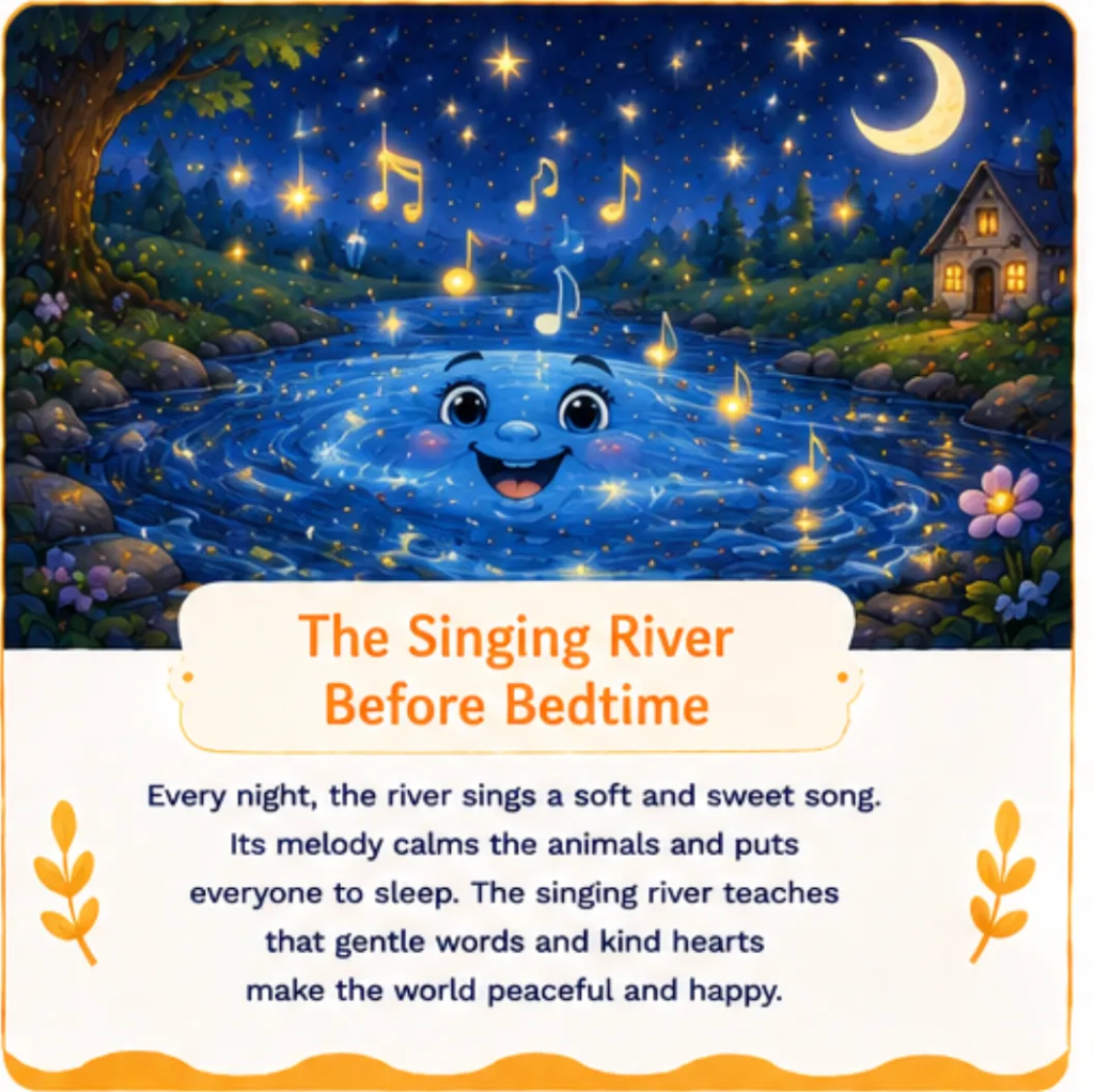 The Singing River Before Bedtime - Short Children's Bedtime Stories