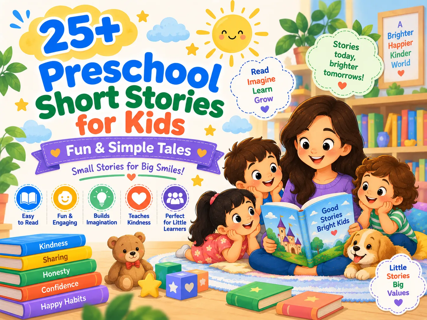 25+ Preschool Short Stories for Kids