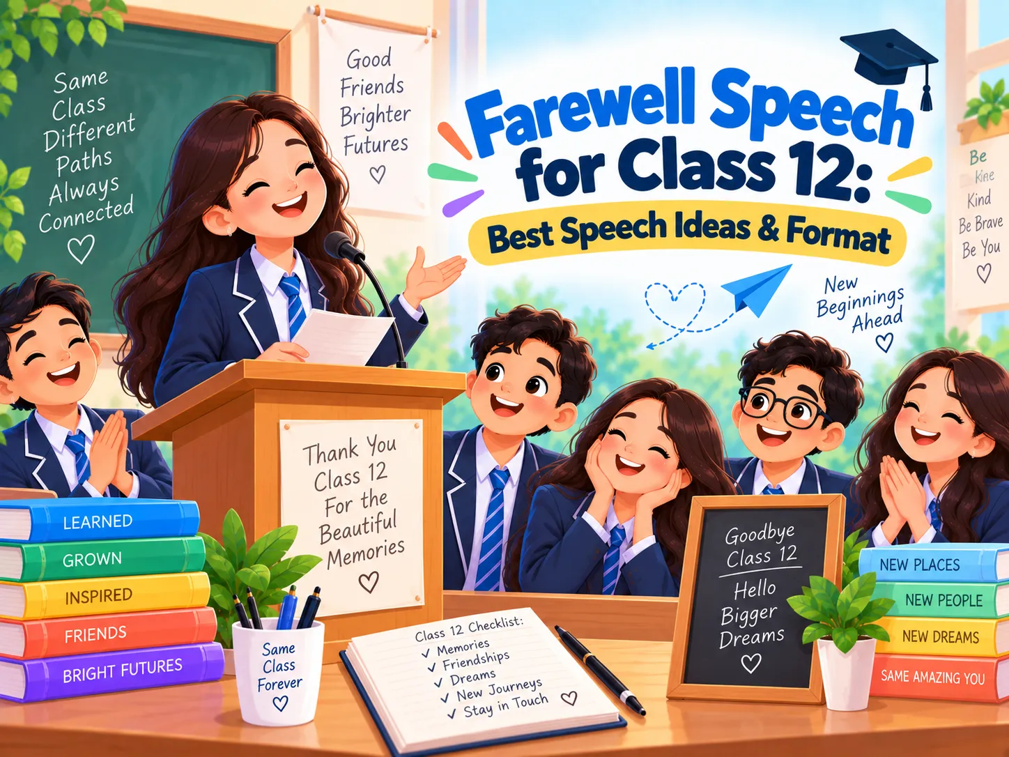 21 Best Farewell Speech for Class 12