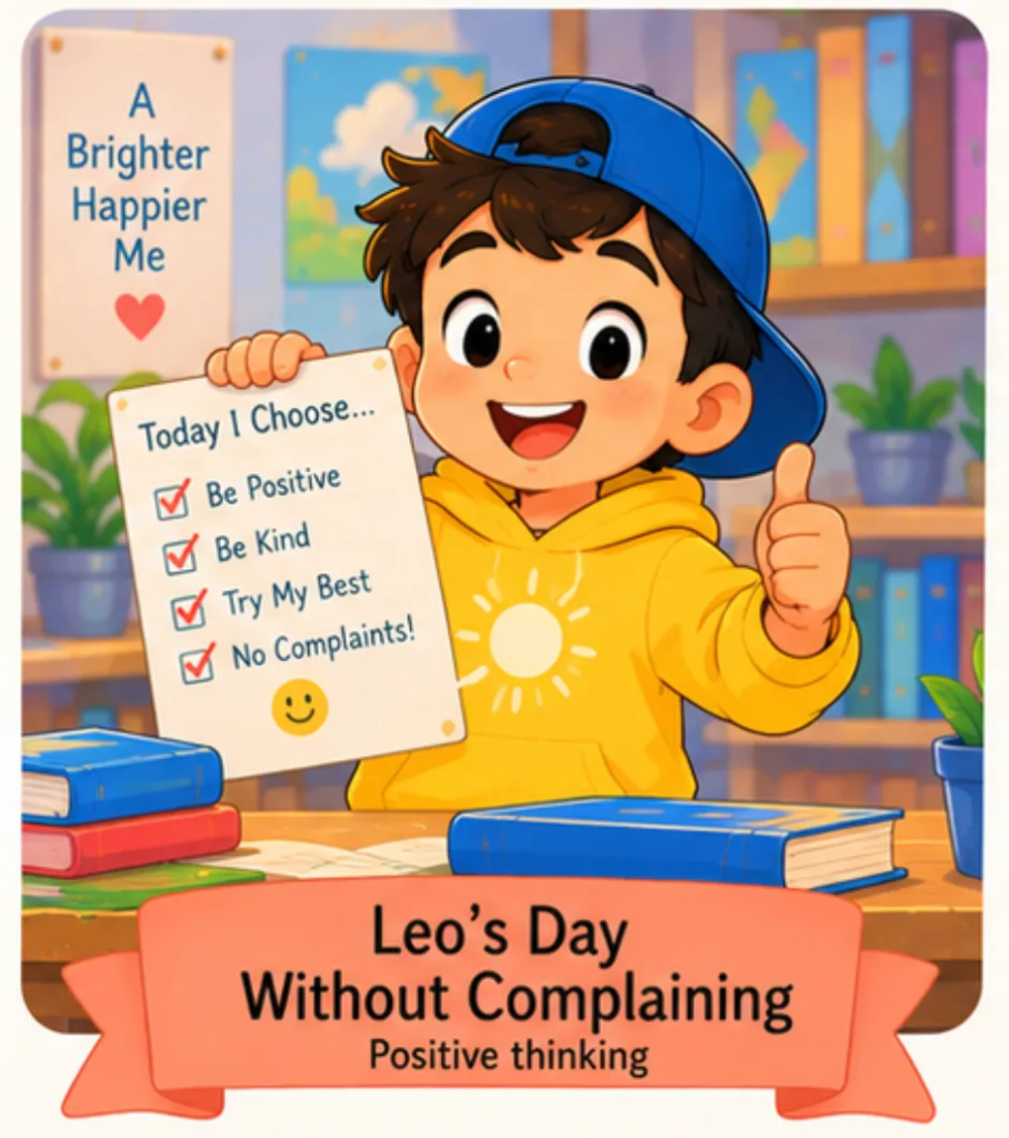 Leo’s Day Without Complaining - Easy Short Stories for Kids