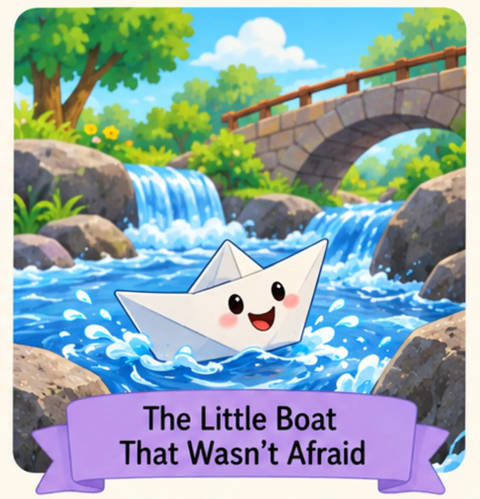 The Little Boat That Wasn’t Afraid - Kindergarten Short Stories for Kids in English
