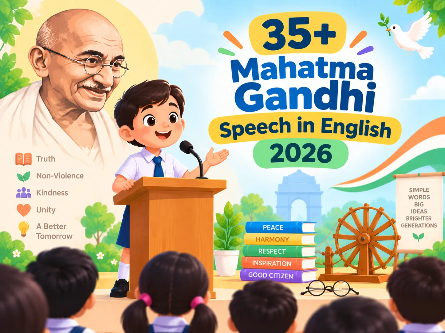 Mahatma Gandhi Speech in English