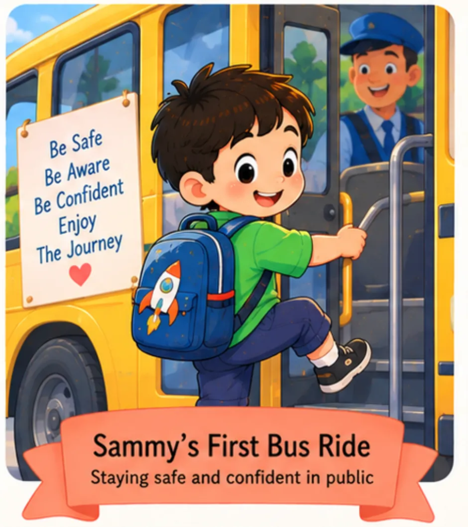 Sammy's First Bus Ride - Preschool Short Stories for Kids