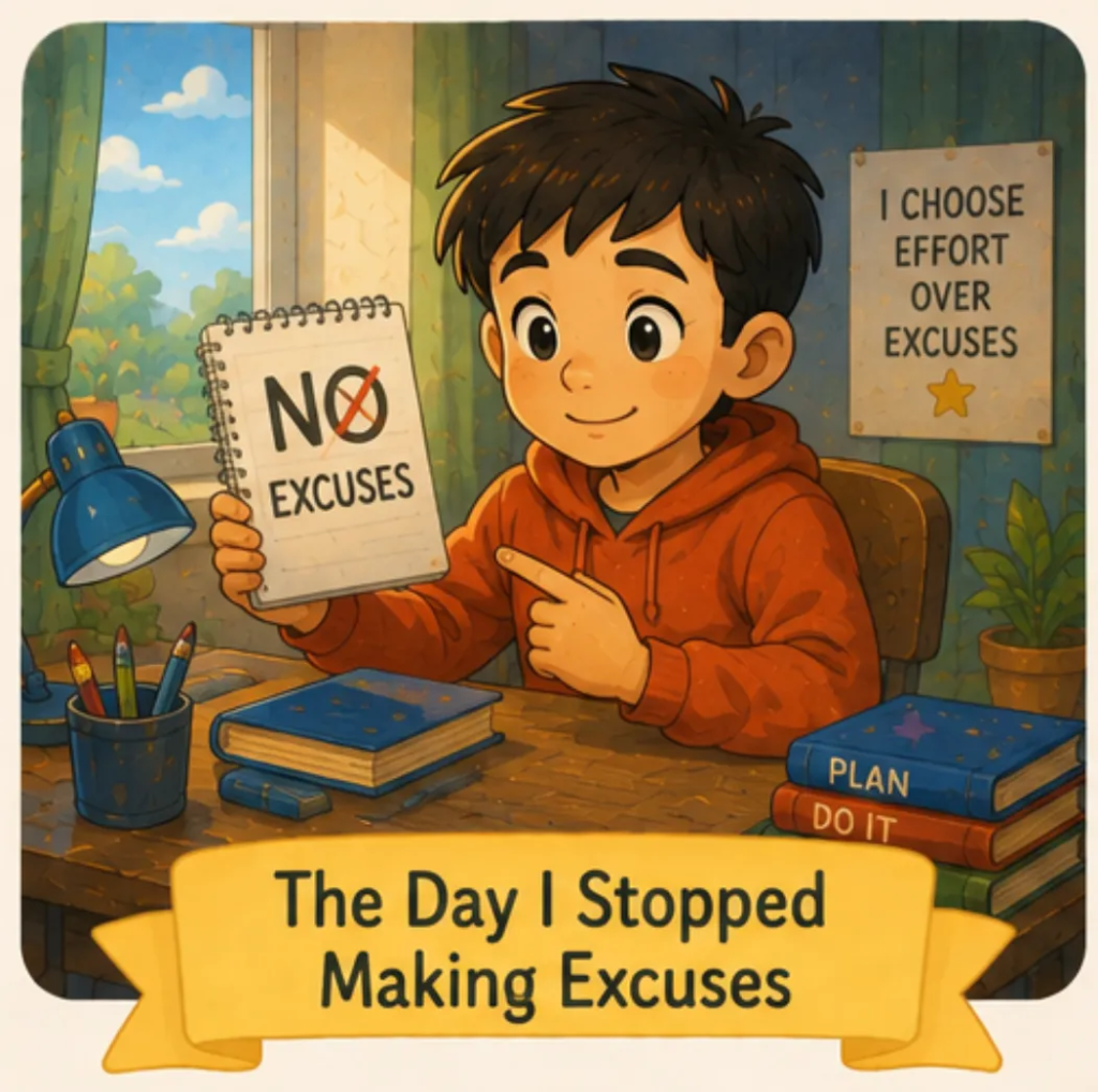 The Day I Stopped Making Excuses - Short Stories for Student Motivation