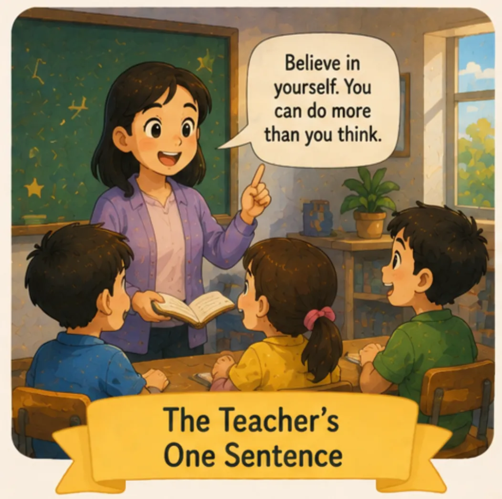 The Teacher’s One Sentence - Short Stories for Student Motivation