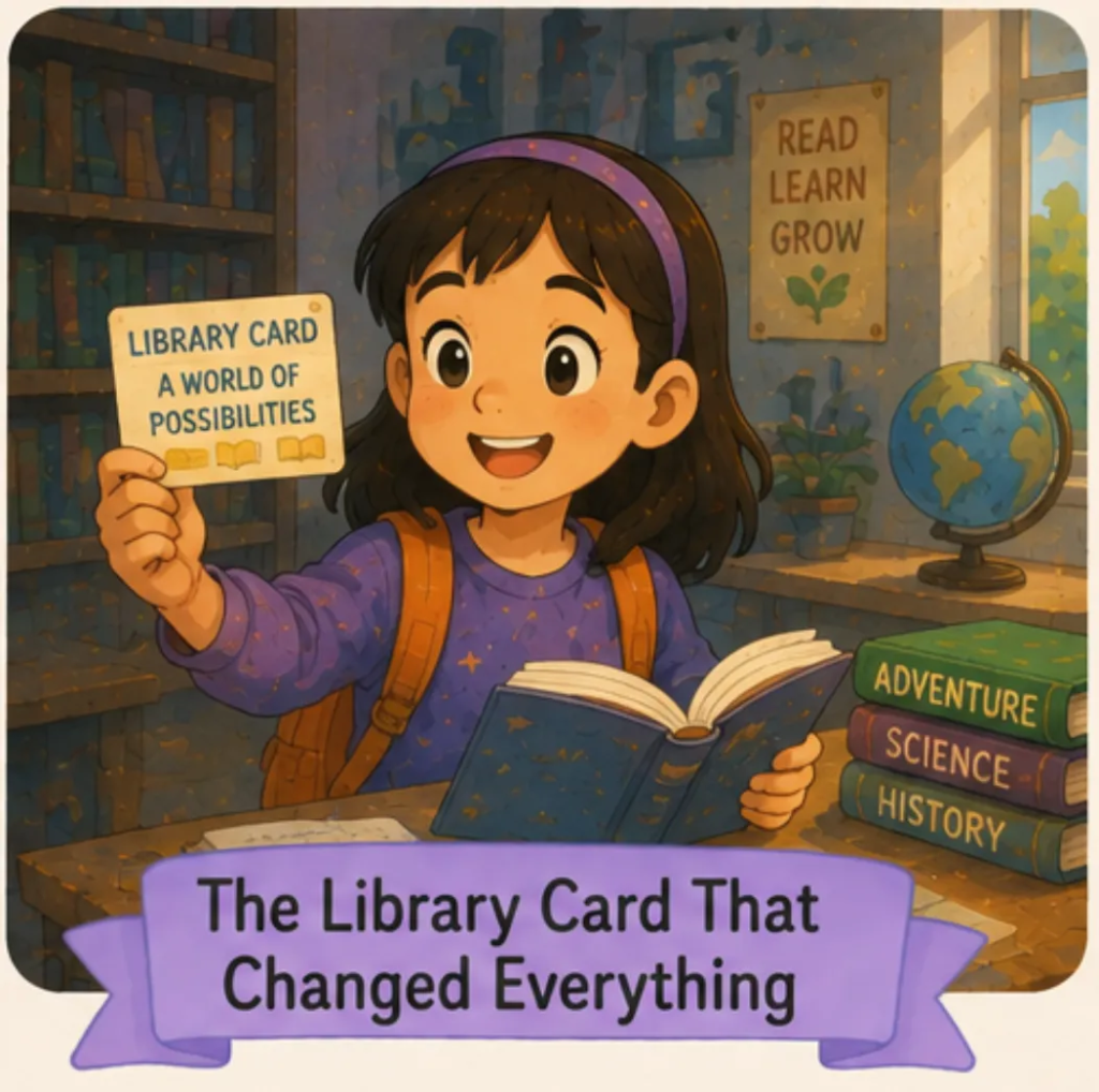 The Library Card That Changed Everything - Short Stories for Student Motivation