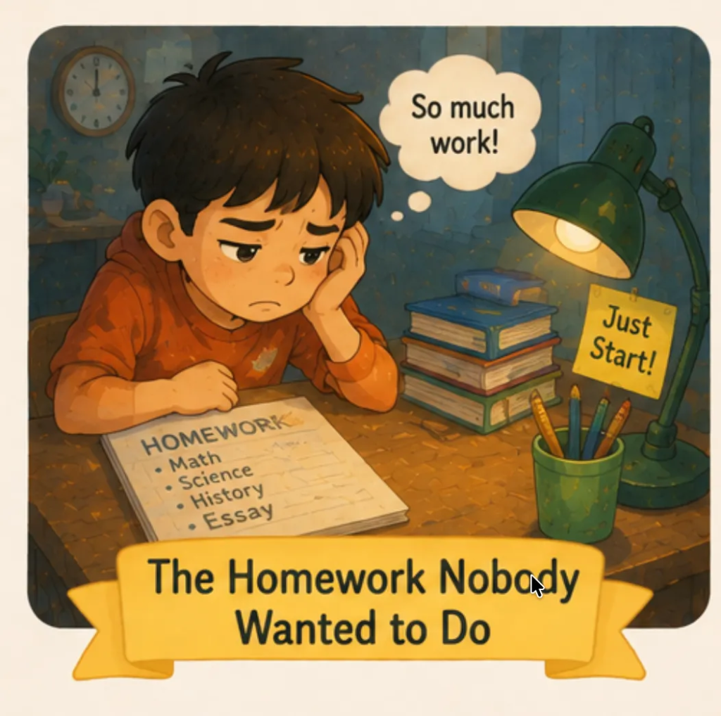 The Homework Nobody Wanted to Do - Short Stories for Student Motivation