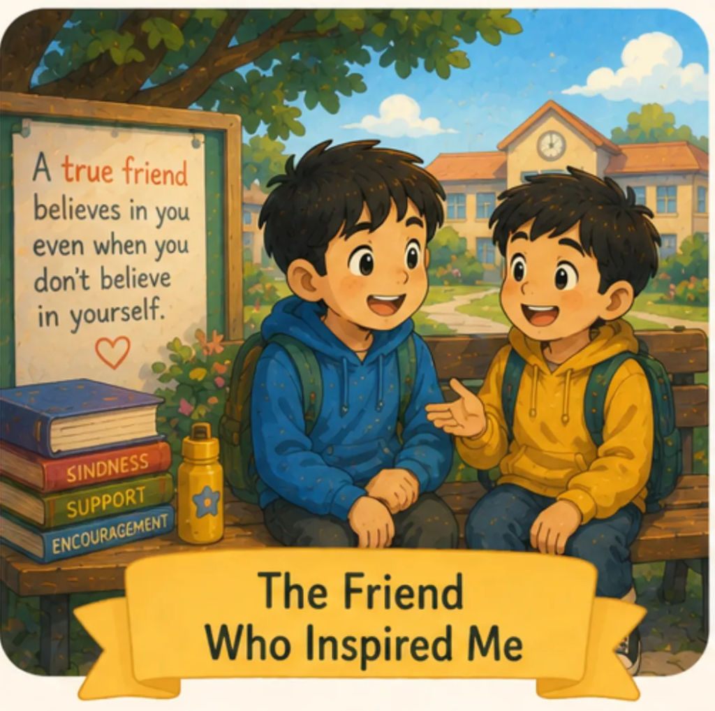 The Friend Who Inspired Me - Short Stories for Student Motivation
