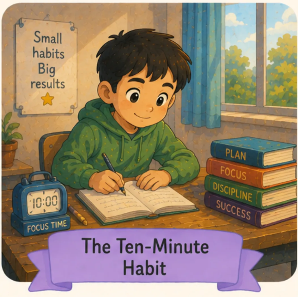 The Ten-Minute Habit - Short Stories for Student Motivation