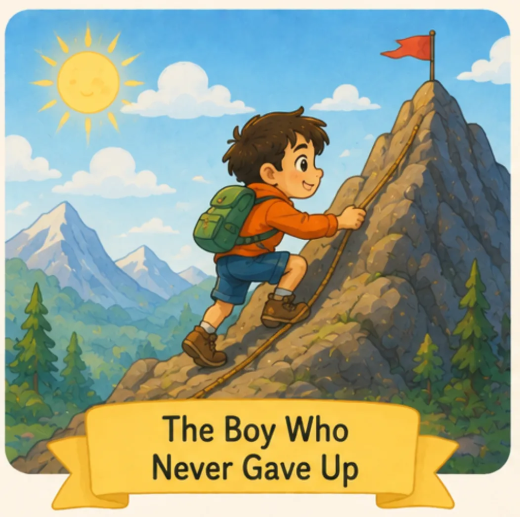 The Boy Who Never Gave Up - Short Stories in English for Students
