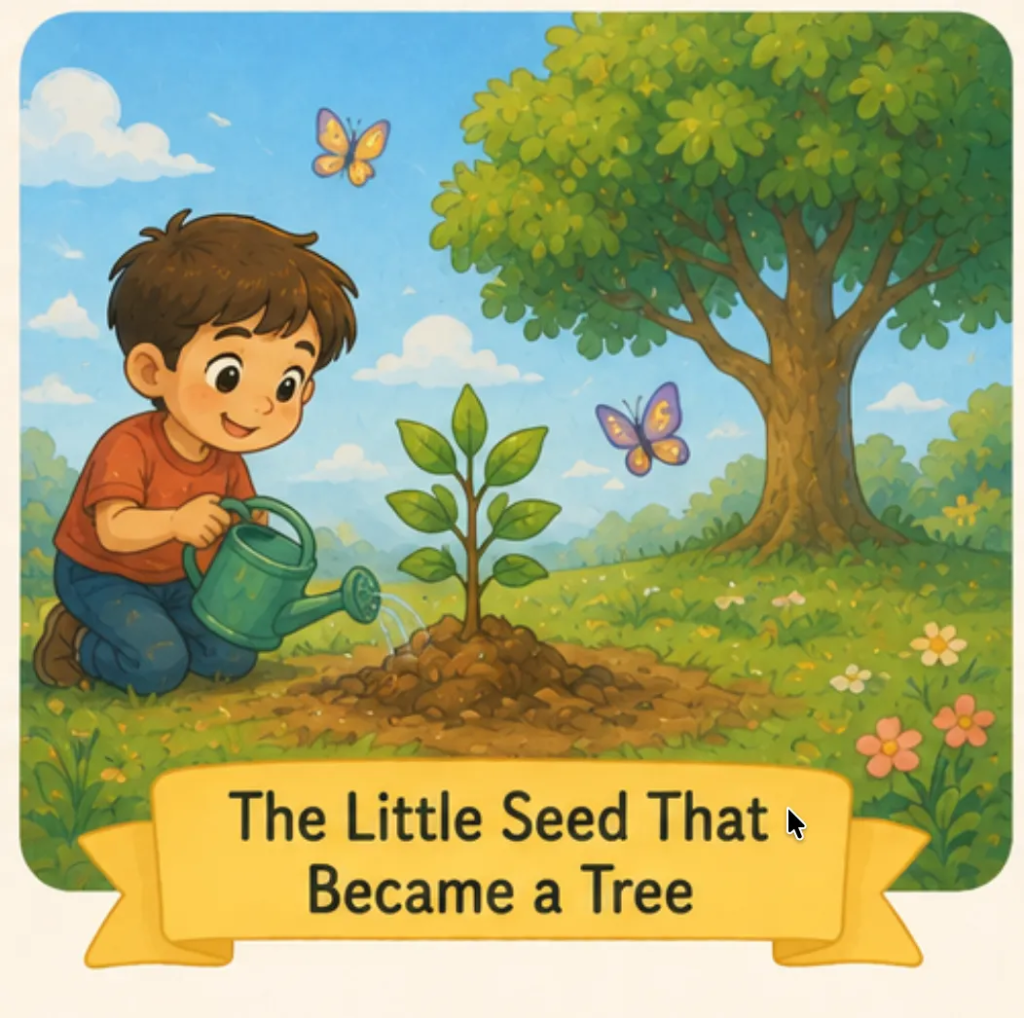 The Little Seed That Became a Tree - Short Stories in English for Students