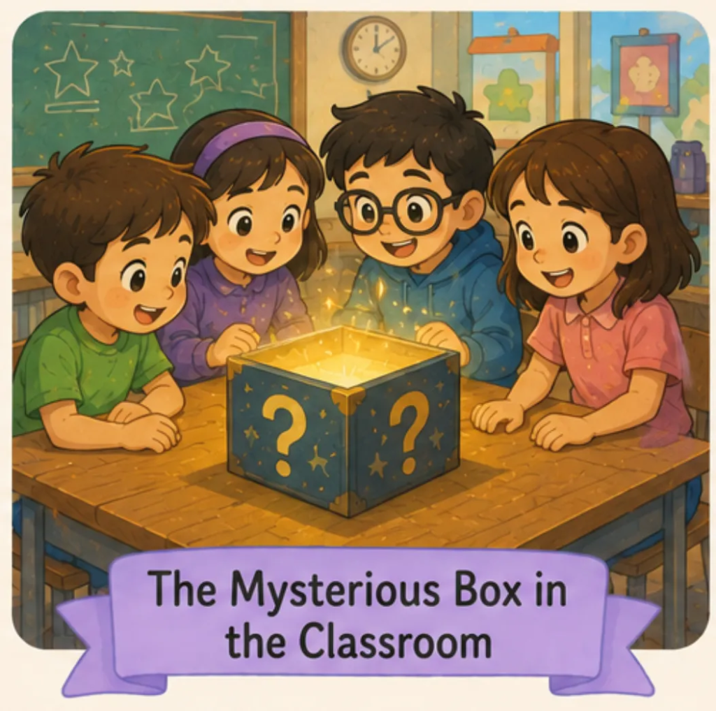 The Mysterious Box in the Classroom - Short Stories in English for Students