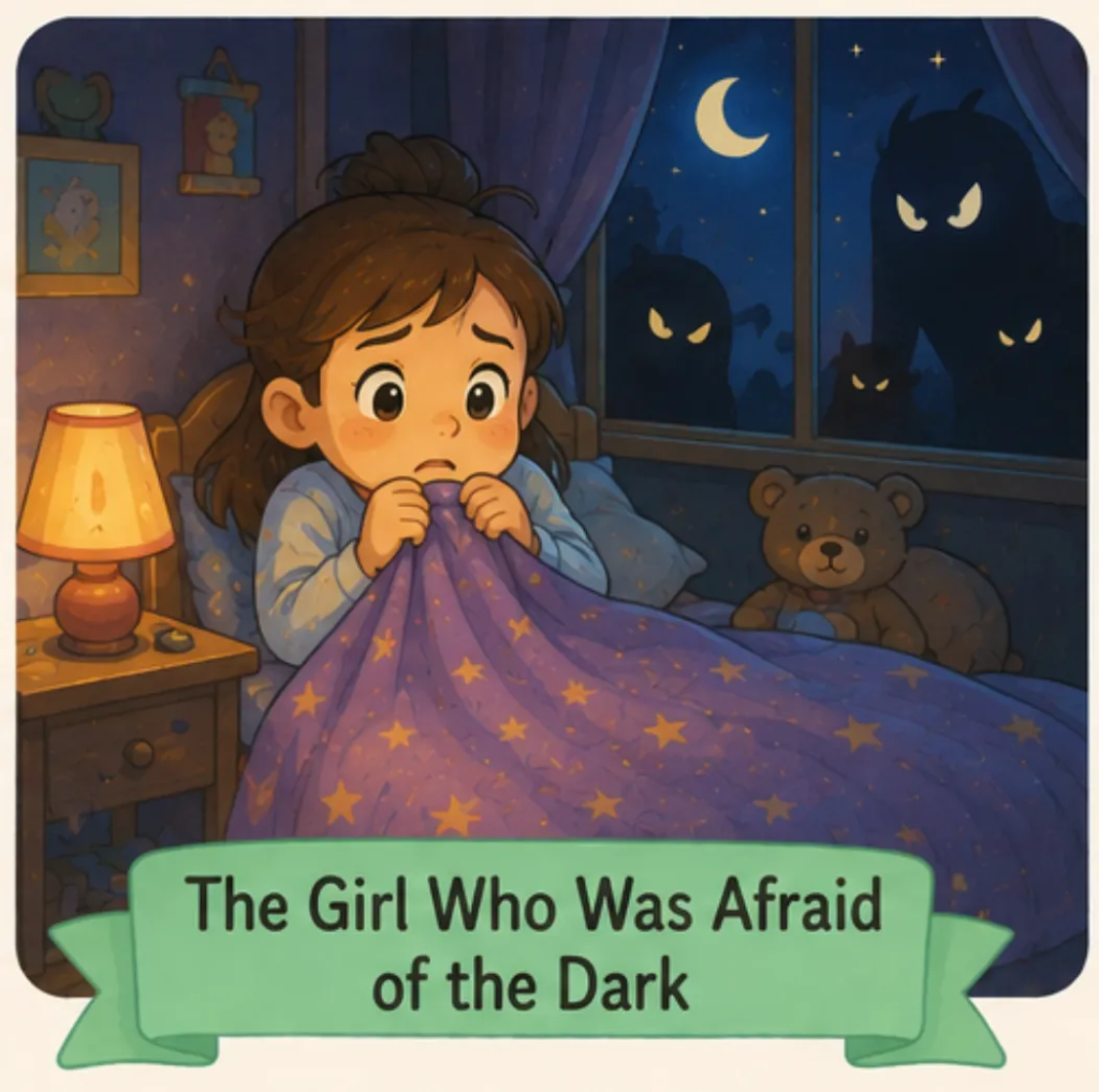The Girl Who Was Afraid of the Dark - Short Stories in English for Students