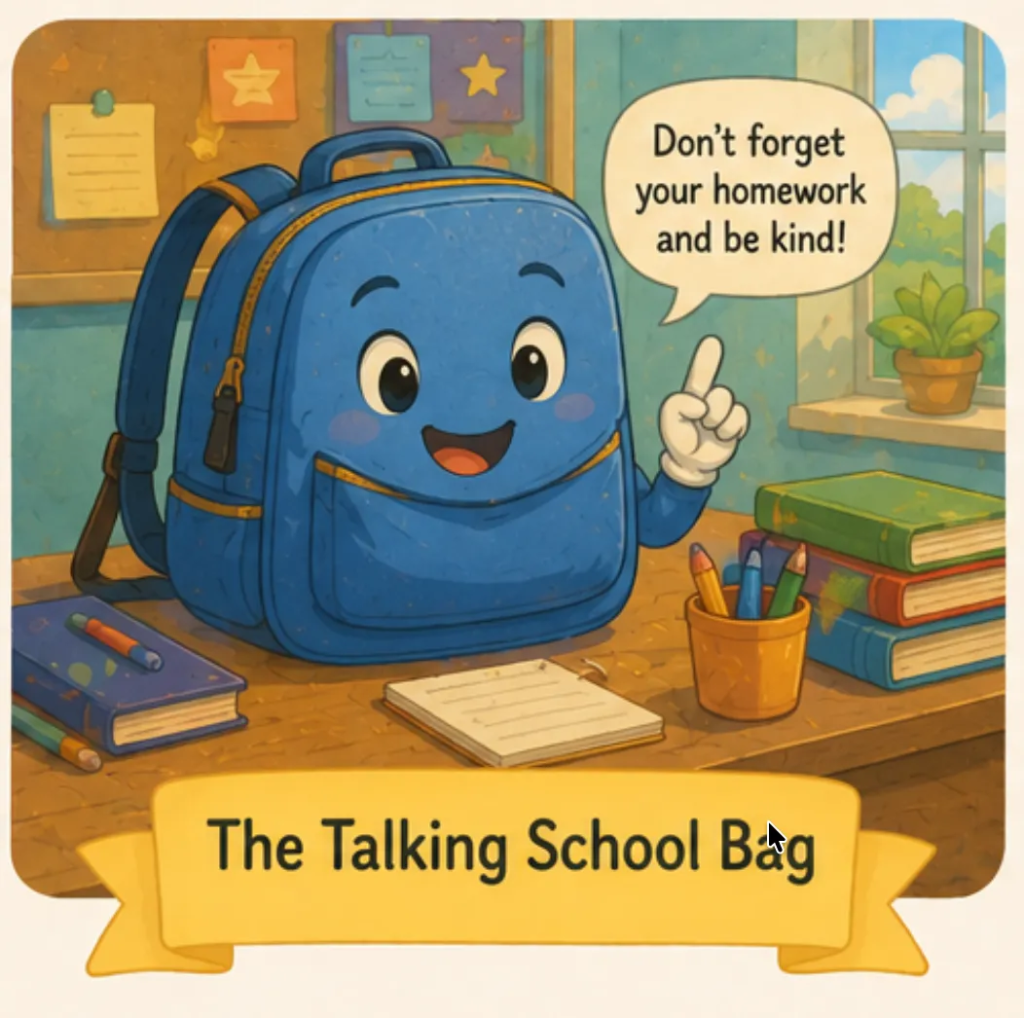 The Talking School Bag - Short Stories in English for Students