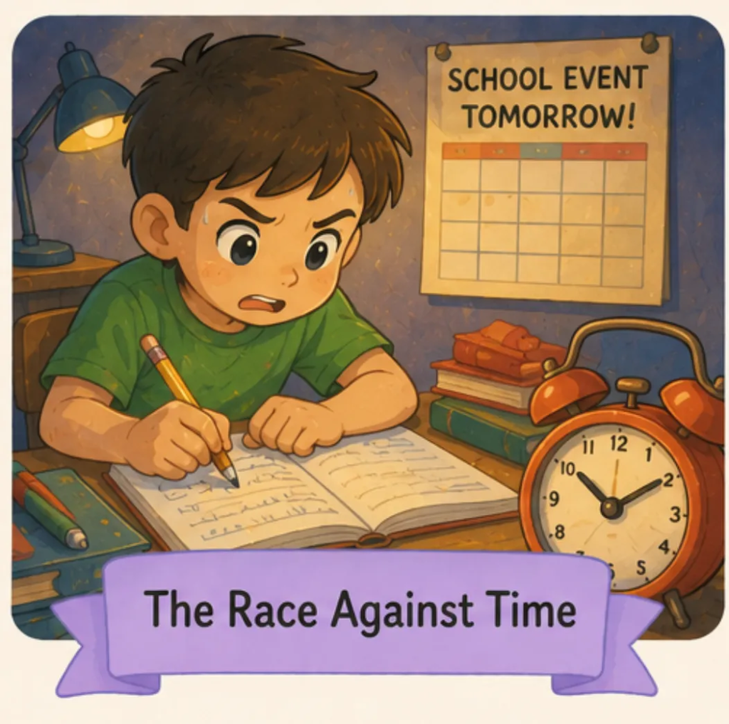 The Race Against Time - Short Stories in English for Students
