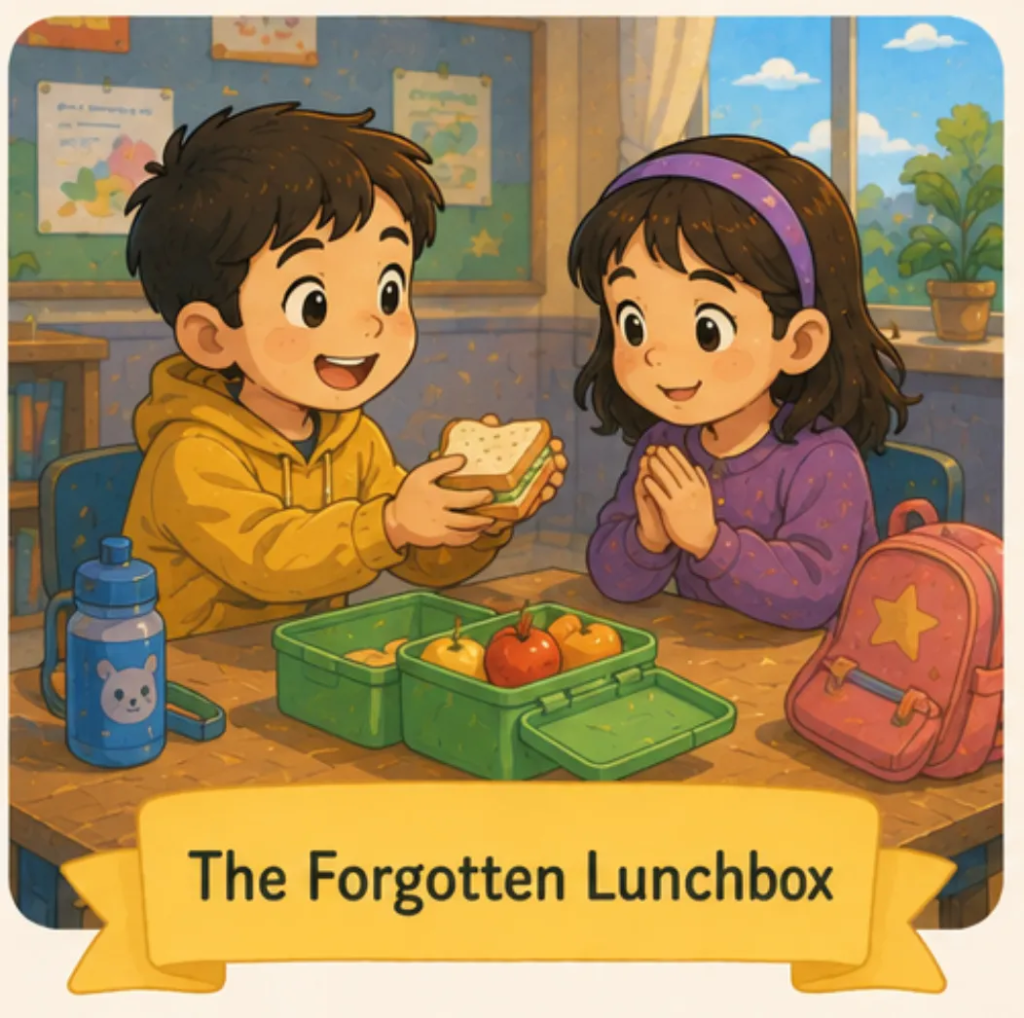 The Forgotten Lunchbox - Short Stories in English for Students