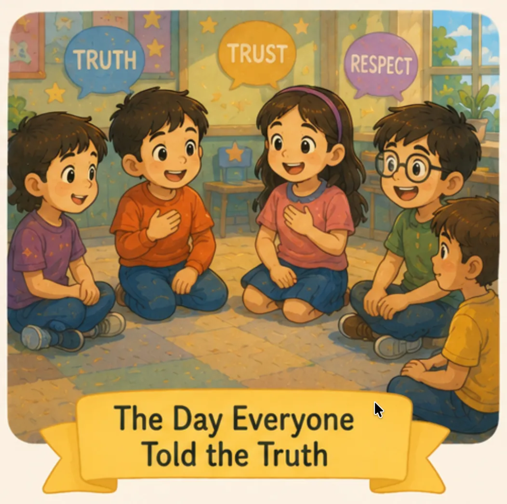 The Day Everyone Told the Truth - Short Stories in English for Students