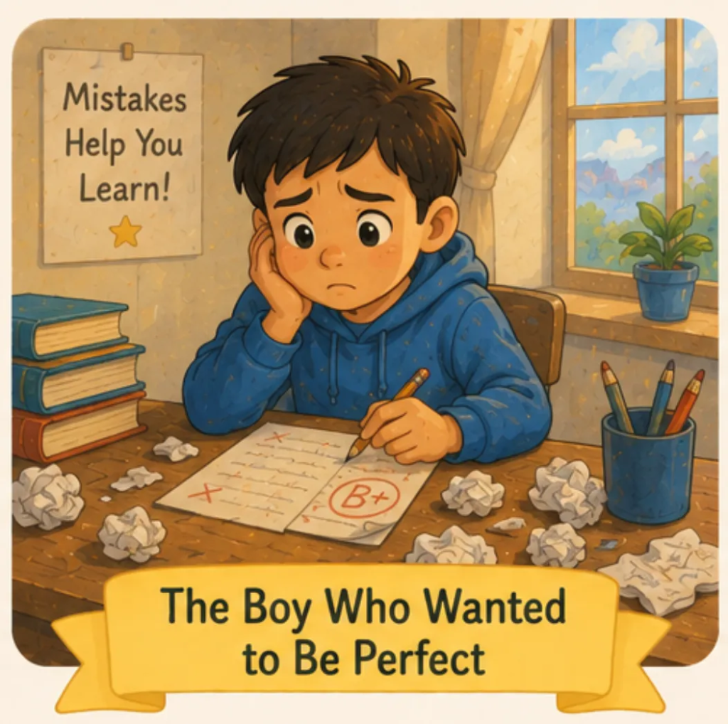 The Boy Who Wanted to Be Perfect - Short Stories in English for Students