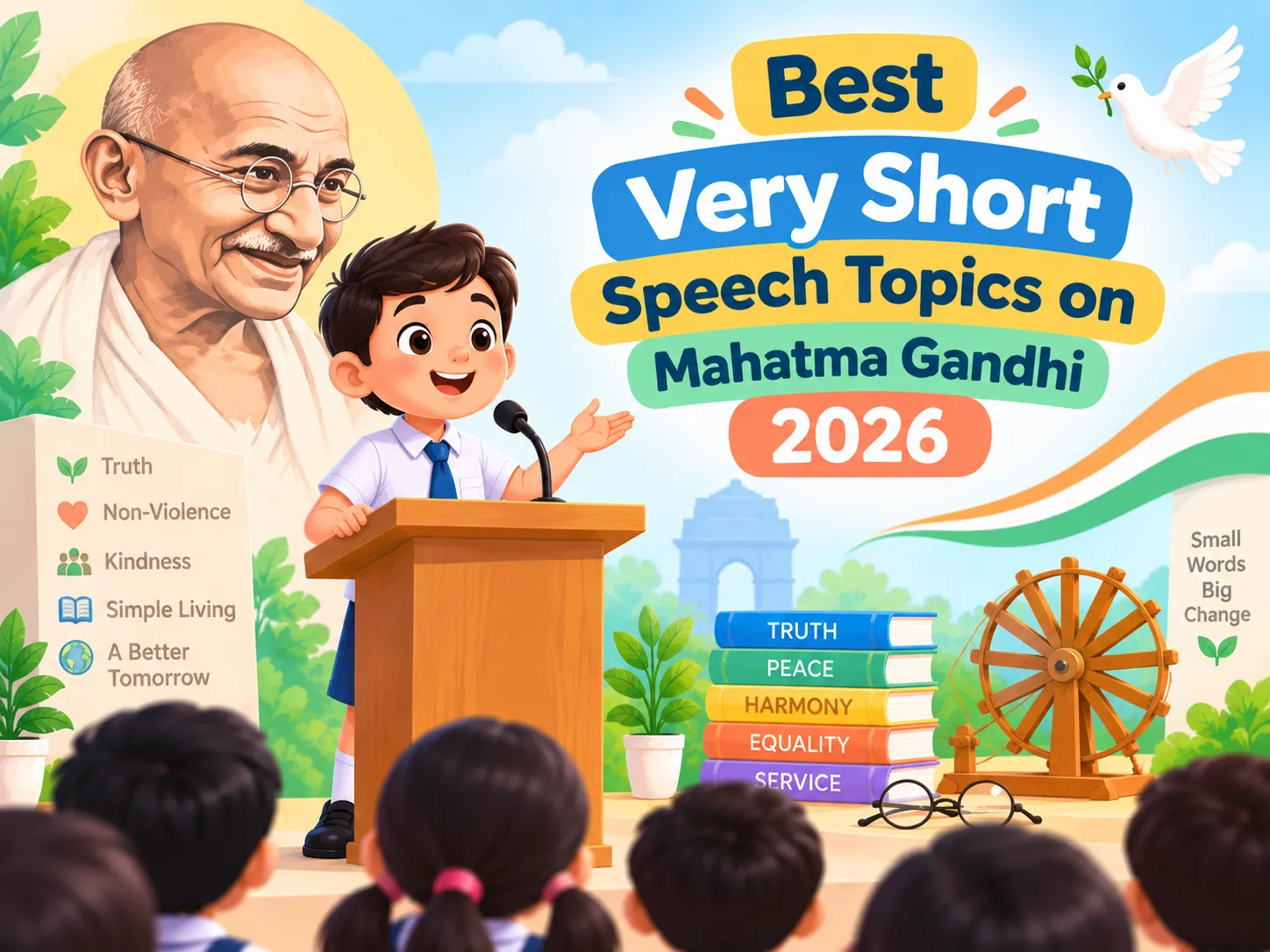 Very Short Speech on Mahatma Gandhi
