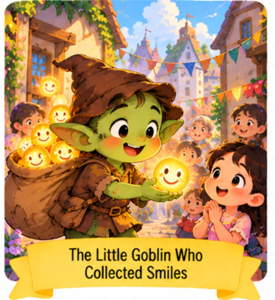 13. The Little Goblin Who Collected Smiles - Fairy Tale Short Stories for Kids