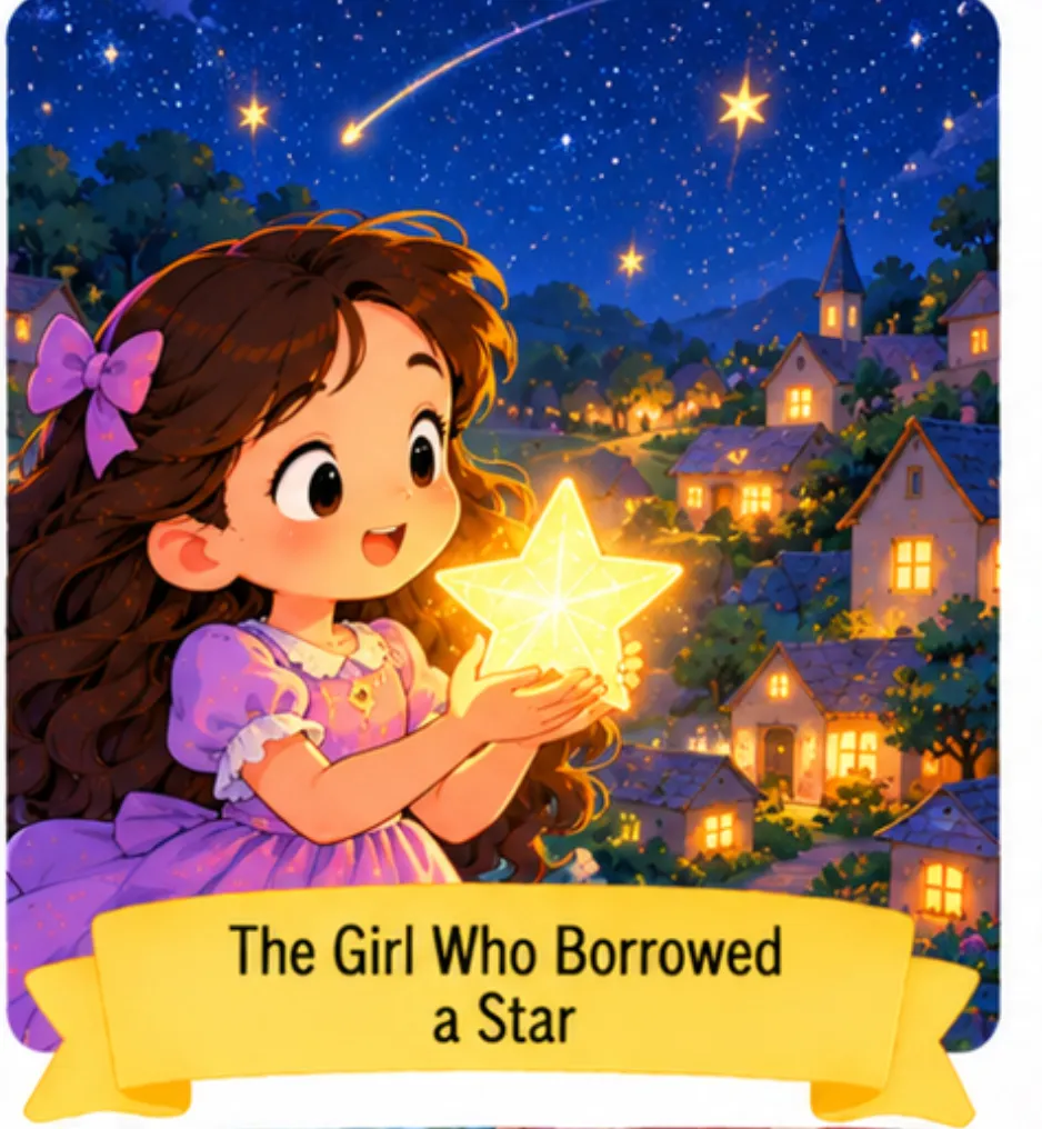 7. The Girl Who Borrowed a Star - Fairy Tale Short Stories for Kids