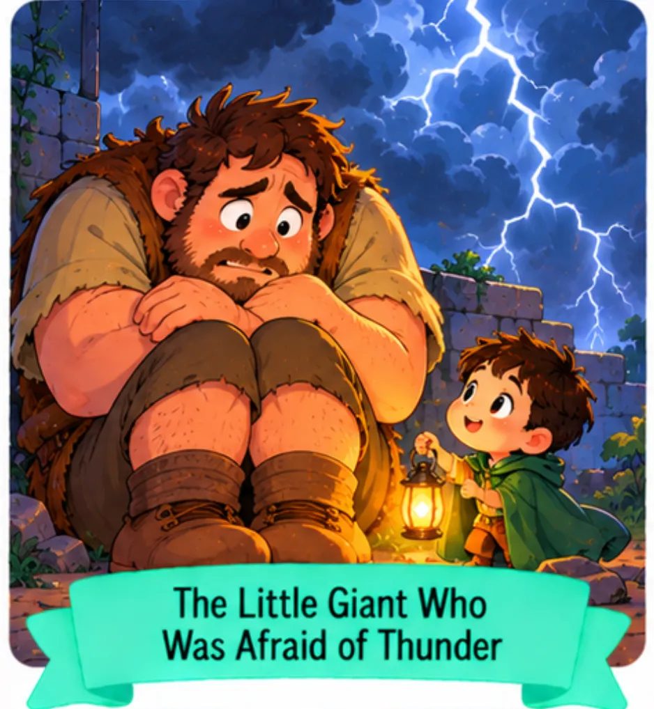 2. The Little Giant Who Was Afraid of Thunder - Fairy Tale Short Stories for Kids