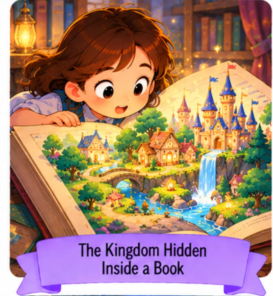 3. The Kingdom Hidden Inside a Book - Fairy Tale Short Stories for Kids